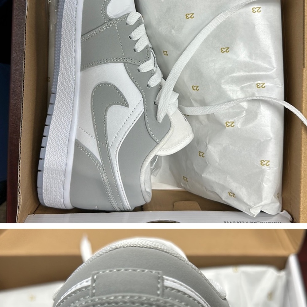 Nike Women's Athletic Shoes - Gray and White